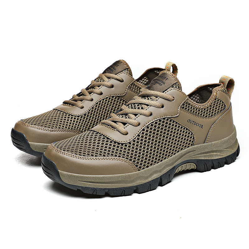Damen Atmungsaktive Outdoor Sneakers mit rutschfester Sohle und innovativer Dämpfungstechnologie EB