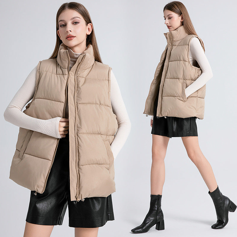 Damen modische Steppweste EB