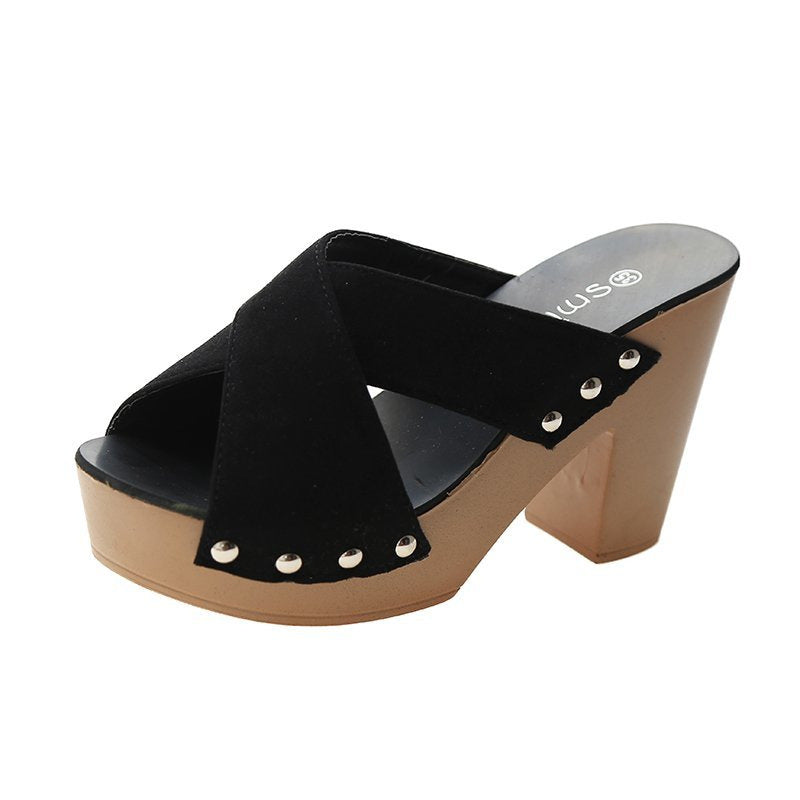 Damen Wedge-Sandaletten mit elegantem Knoten-Design und hochwertigem Fußbett EB