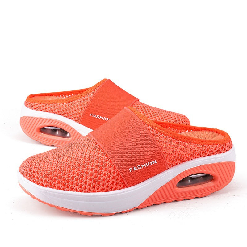 Damen Atmungsaktive Clogs mit dämpfender Sohle und flexibler Passform EB