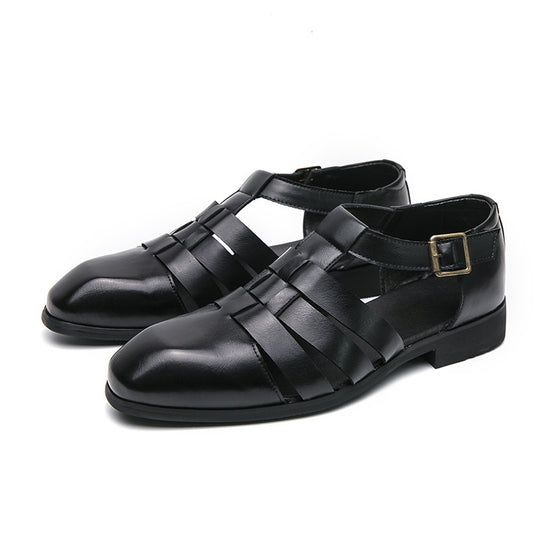 Damen Elegante und atmungsaktive Riemchen-Sandalen mit bequemer Innensohle EB