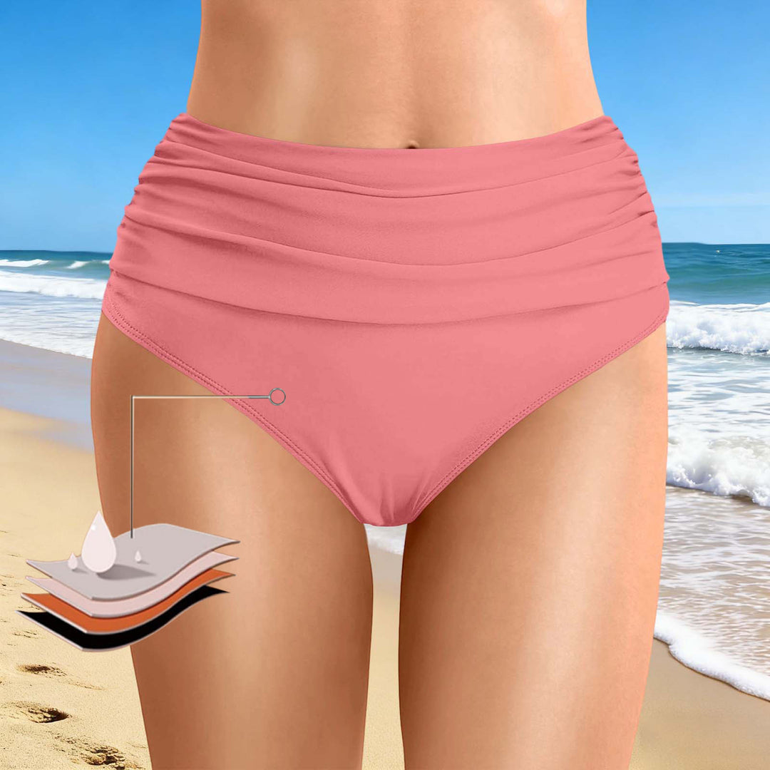 Damen Hochtailliertes Bikini-Höschen mit schmeichelndem Design EB