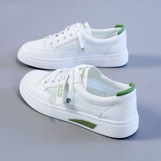 Damen Sportliche Sneaker mit atmungsaktivem Mesh und modischen Akzenten EB