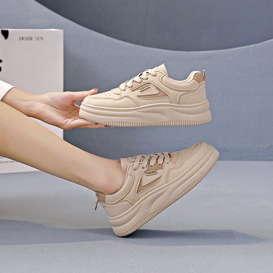 Damen bequeme Sneaker mit sportlichem Design und stoßdämpfendem Fußbett EB