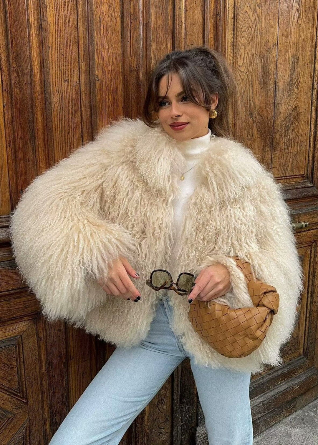 EB | Faux Shearling Jacke