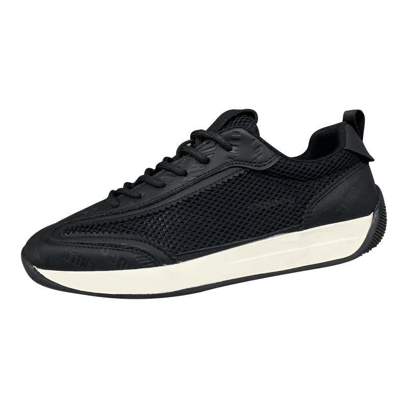 Damen Sportliche Sneaker mit atmungsaktiver Oberflächenstruktur und stoßdämpfender Sohle EB