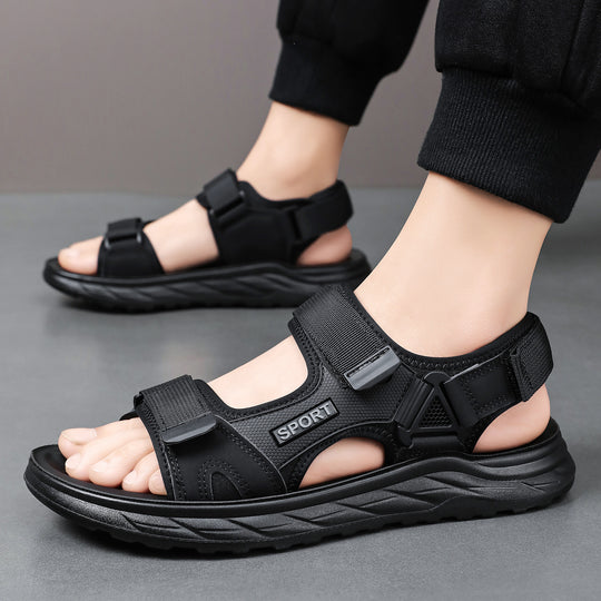 Damen Sportliche Sandalen mit verstellbaren Riemen und rutschfester Sohle EB