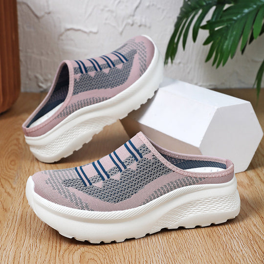 Damen Freizeit Clogs mit atmungsaktivem Obermaterial und rutschfester Sohle EB