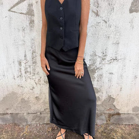 Damen Elegant geschnittene Weste EB