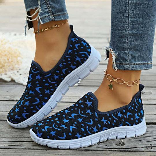 Damen Slip-On Sportliche Sneakers EB