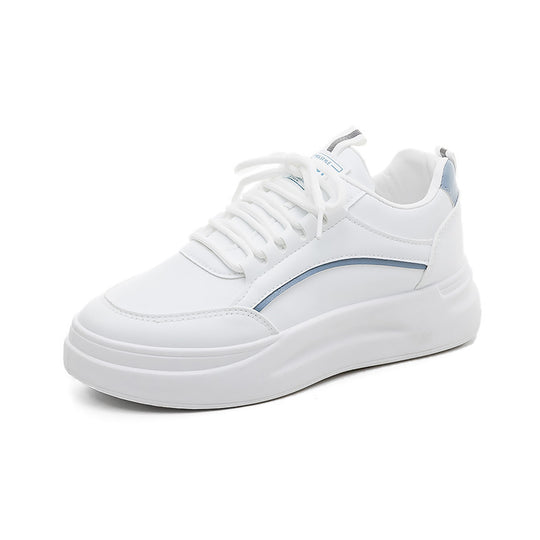 Damen modebewusste Sneakers mit trendiger Sohle EB