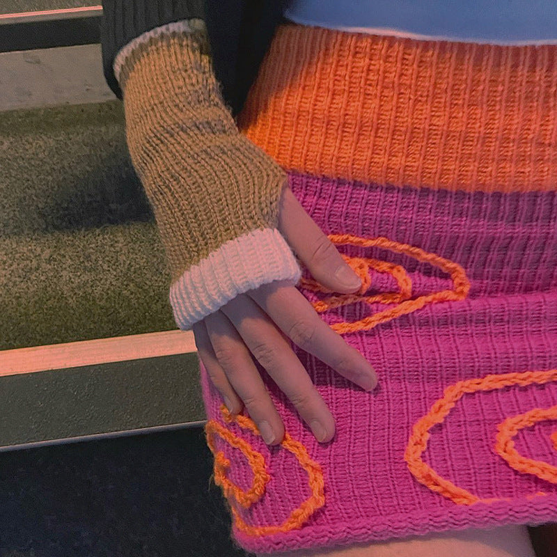 Damen Miniröcke mit einzigartigem Spiral-Design EB