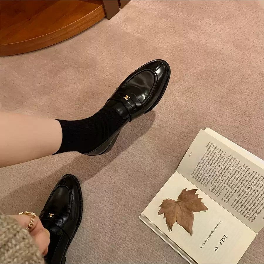 Damen Elegante und komfortable Schuhe im Loafer-Stil EB