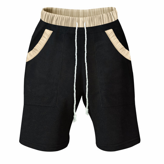 Herren Freizeit-Shorts mit elastischem Bund und praktischen Seitentaschen EB