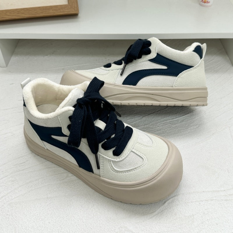 Damen Komfortable Sneakers mit weichem Innenfutter und sportlichem Design EB
