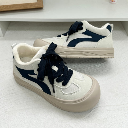 Damen Komfortable Sneakers mit weichem Innenfutter und sportlichem Design EB
