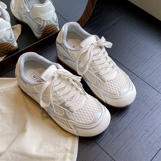 Damen Atmungsaktive Sport-Sneaker mit flexiblem Obermaterial und dämpfender Sohle EB