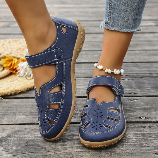 Damen Atmungsaktive Sandalen mit verstellbarem Klettverschluss EB