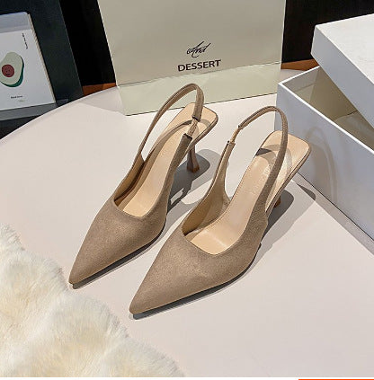 Damen Slingback-Pumps mit spitzem Absatz und schickem Design EB