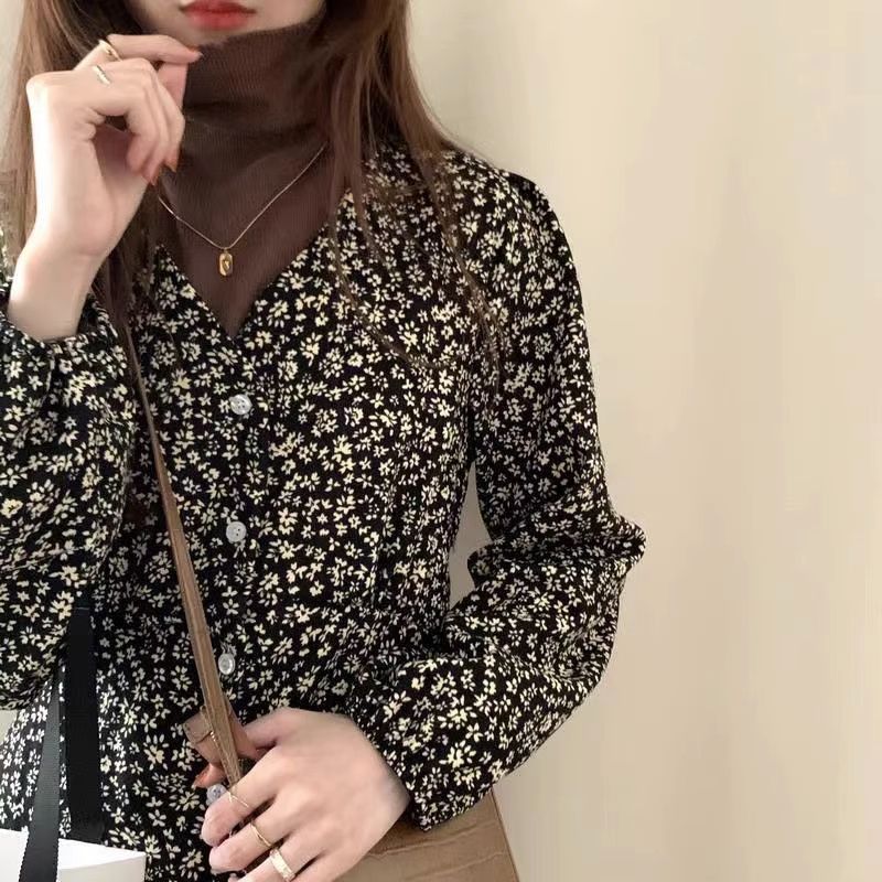 Damen Maxikleid mit modernem Leopardenmuster und eleganten Puffärmeln EB