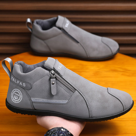 Damen Elegante und bequeme Stiefeletten mit Reißverschluss EB