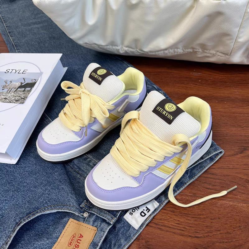 Damen Sneakers im modischen Retro-Stil mit weicher Polsterung EB