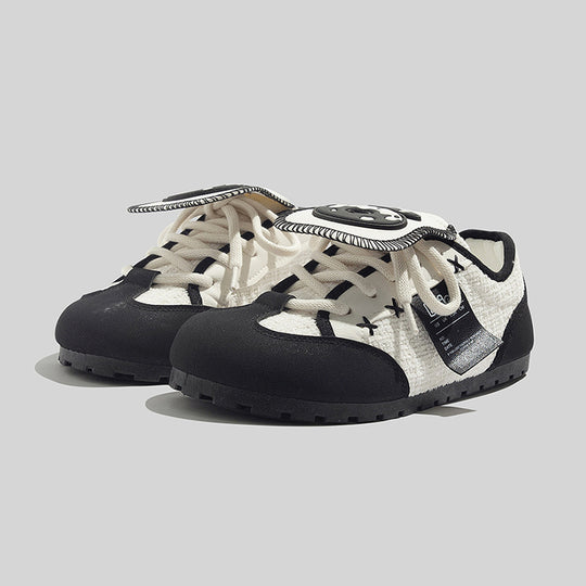 Damen Sportliche Sneaker mit atmungsaktiver Gewebestruktur und rutschfester Sohle EB