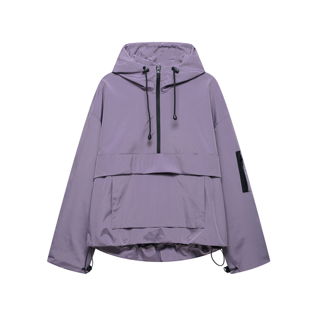 Damen Funktionsjacke mit praktischen Taschen und verstellbarem Bund EB