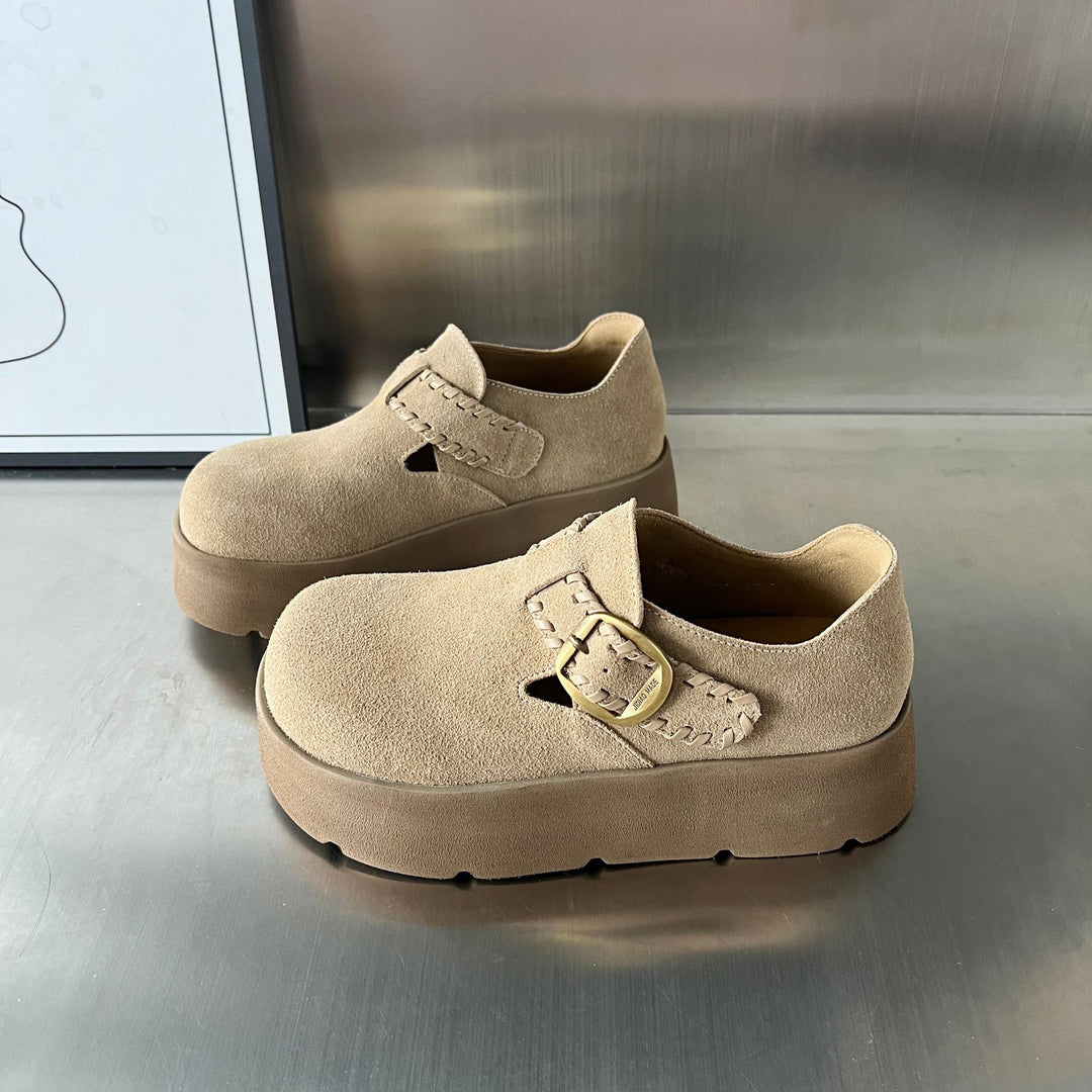 Damen Clogs mit modischem Riemen und komfortablem Fußbett EB