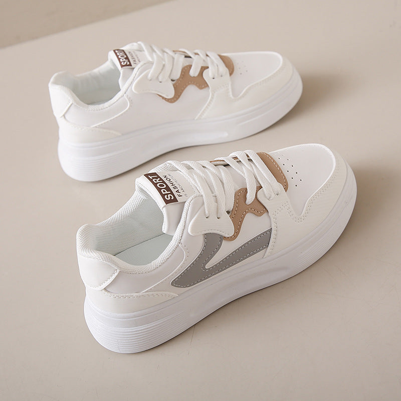 Damen Sportliche Sneakers mit atmungsaktivem Obermaterial und stabiler Sohle EB