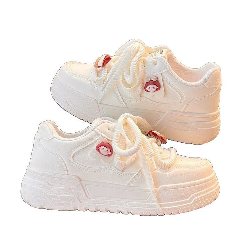 Damen Sportliche Sneaker mit dekorativen Tierapplikationen und dämpfender Sohle EB