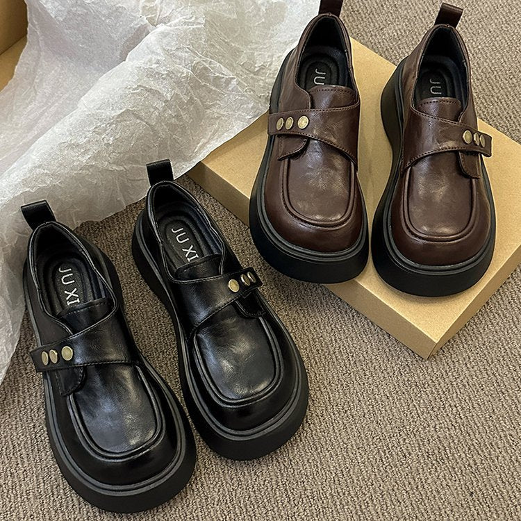 Damen modische Slide-On Clogs mit elastischem Riemen und robustem Sohlenprofil EB