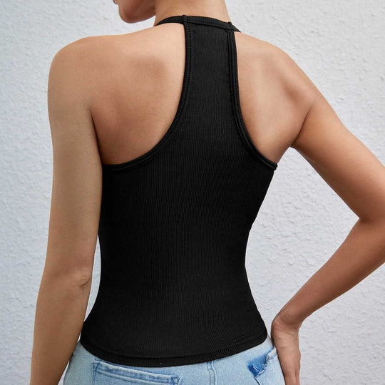 Damen Sportliches Tanktop mit integriertem Bustier EB