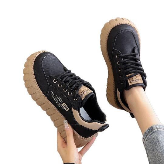 Damen Sneakers mit trendgerechter Plateau-Sohle EB