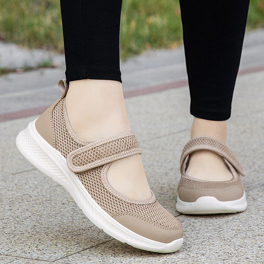 Damen Sportliche Aquaschuhe mit praktischem Klettverschluss EB