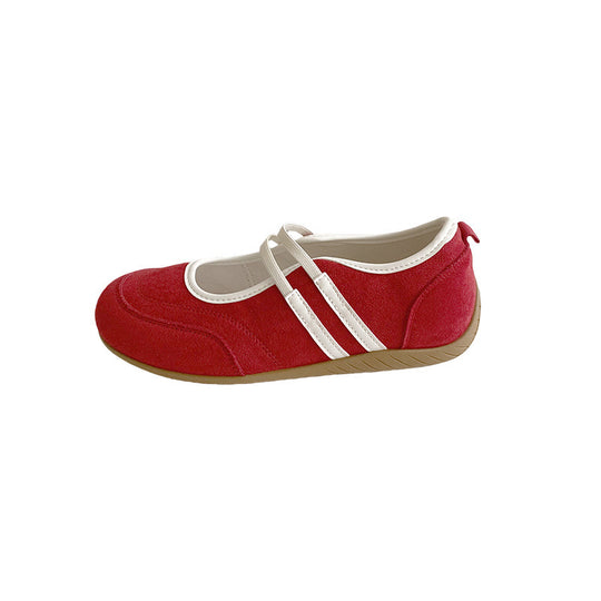 Damen Bequeme Slipper mit elastischen Riemen und modischem Design EB