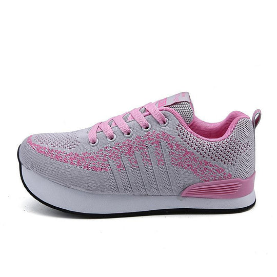 Damen Atmungsaktive Laufschuhe mit flexibler Sohle und dämpfendem Fußbett EB