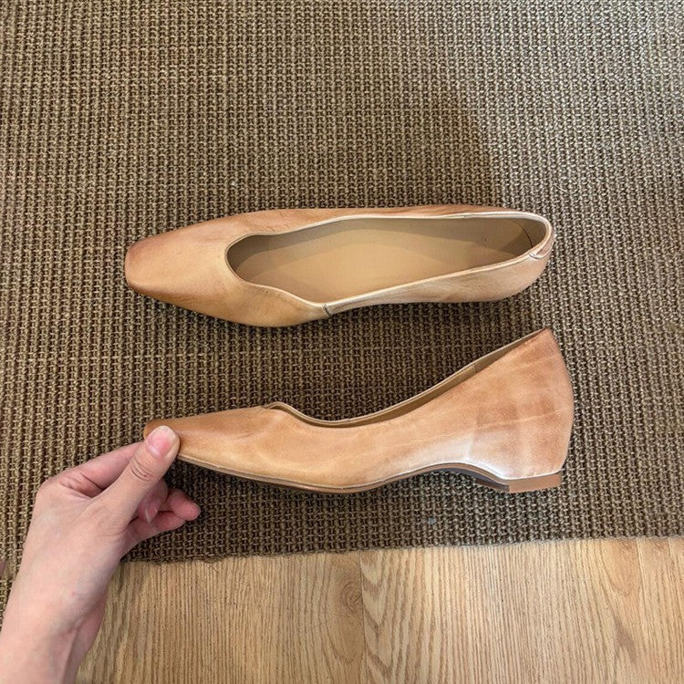 Damen elegante Ballerinas mit modernem Spitzendesign EB