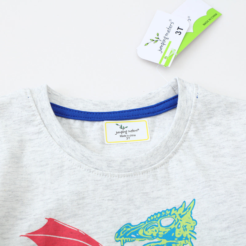 Jungen T-Shirt mit kreativem Drachenmotiv EB
