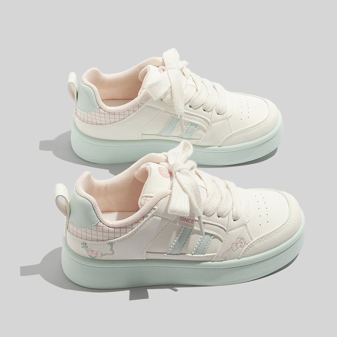 Damen Sneaker mit gepolstertem Innensohle und modernen Akzenten EB