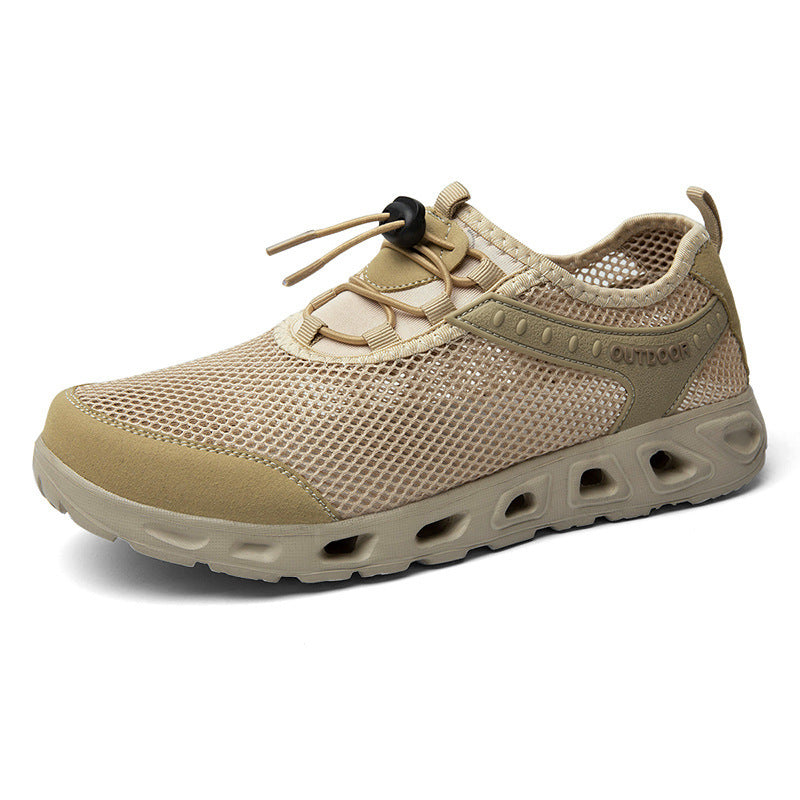 Damen Outdoor-Sneaker mit atmungsaktivem Mesh und rutschfester Sohle EB