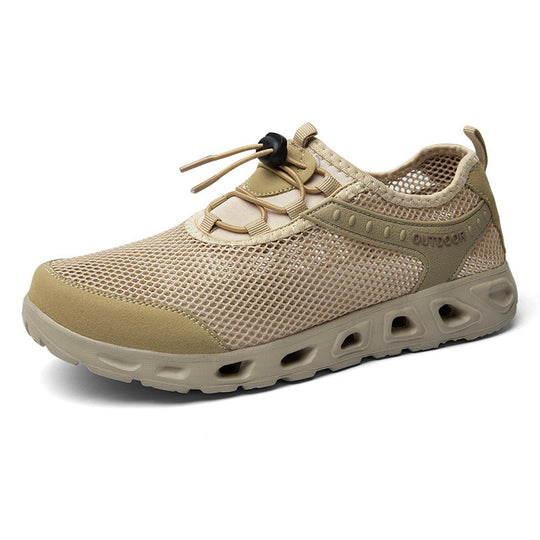 Damen Outdoor-Sneaker mit atmungsaktivem Mesh und rutschfester Sohle EB