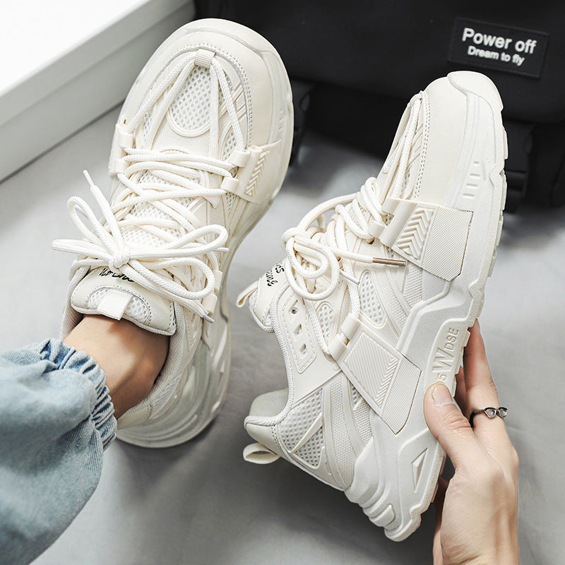 Damen Sportliche Sneakers mit atmungsaktivem Obermaterial und innovativer Schnürtechnologie EB
