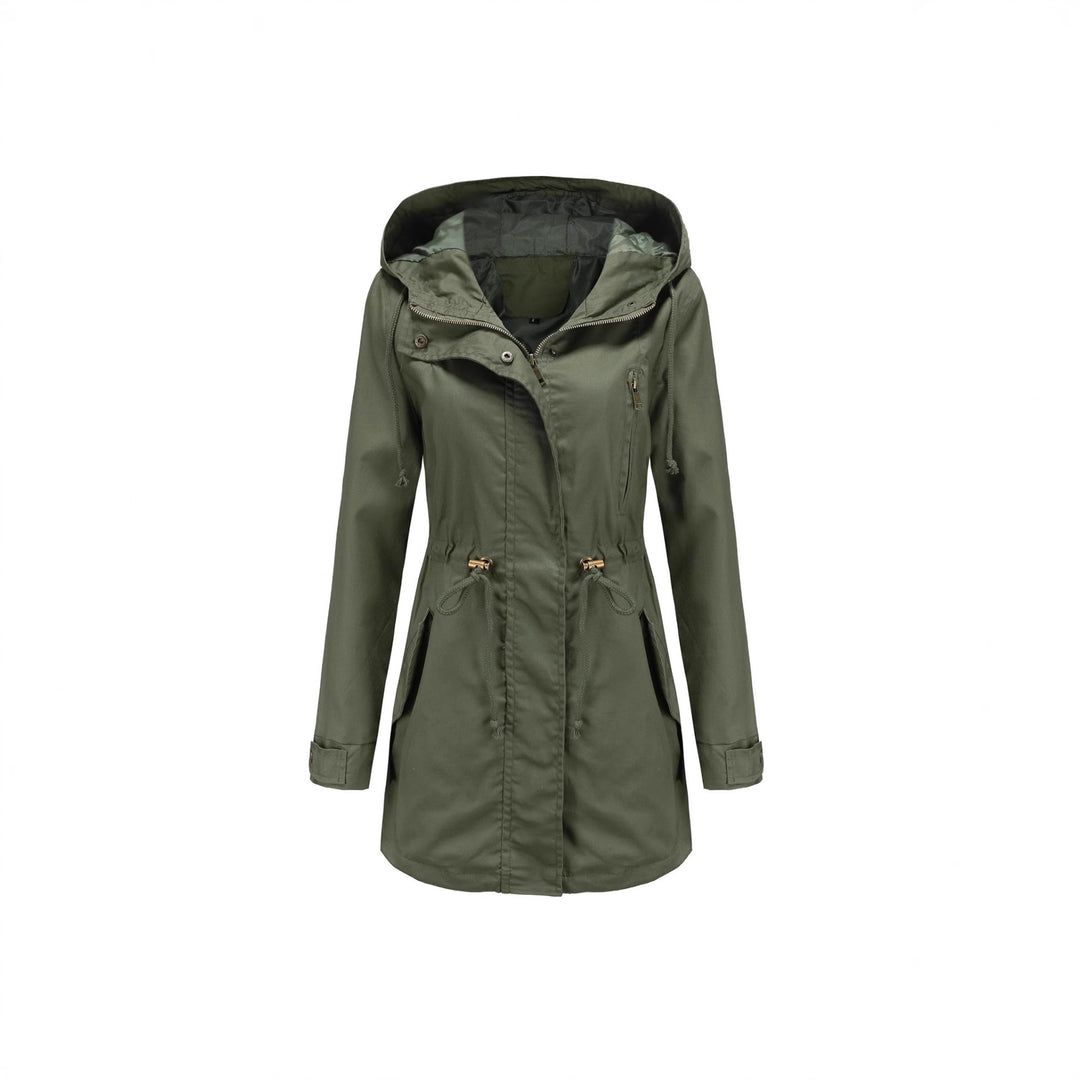 Damen Funktionsjacke mit verstellbarem Bund und Reißverschluss EB