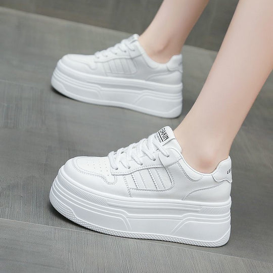 Damen Plattform-Sneaker mit modischem Design und hohem Komfort EB
