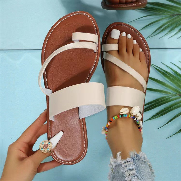 Damen Modische Riemensandalen EB
