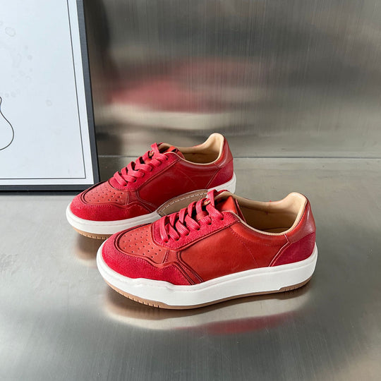 Damen Sportliche Sneakers mit weichem Obermaterial und rutschfester Sohle EB