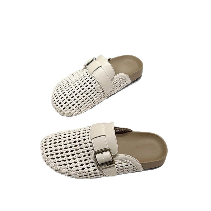 Damen komfortable Clogs mit modischem Riemendesign EB