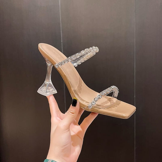 Damen Glamouröse Sandalen EB