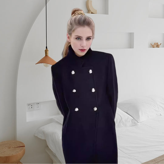 Damen modische Wolljacke EB